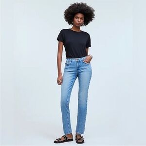 Madewell The Perfect Vintage Blue Jeans Women Sz 26 High Rise Stretch Casual
